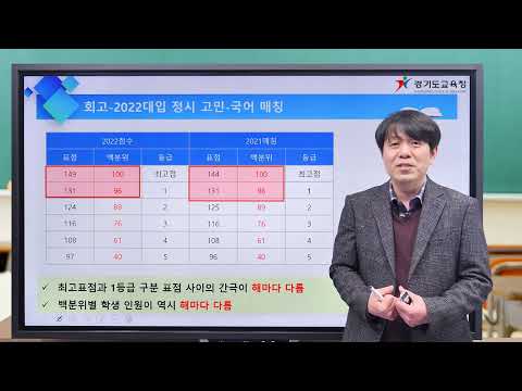 2023 대입상담프로그램 활용 정시상담안내ㅣ 경기도교육청TV
